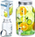 Enë pijeje me rubinet, 5L, plastike, transparente