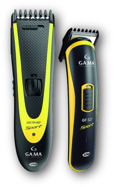Сет тример и машина за шишање GAMA Combo Clipper GC542, подесување од 1 до 24mm, инокс, повеќебоен