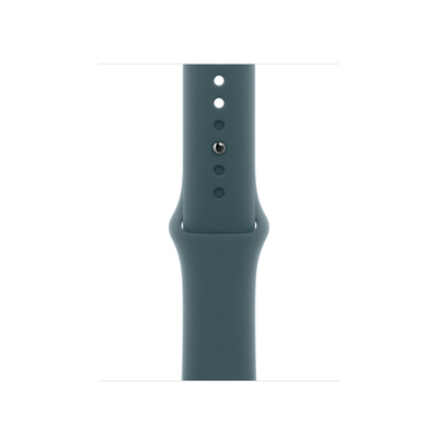 Apple Watch 40mm Sport Band, Lake Green Sport Band, S/M (Seasonal)