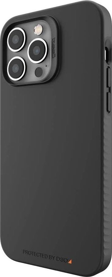 Husë telefoni Gear4 Rio për iPhone 14 Pro, D3O, mban rënie gjer 4m, e zezë