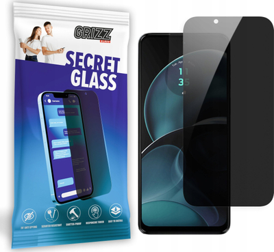 Xham mbrojtës GrizzGlass Matte SecretGlass Motorola Moto G14, privatësi, mat