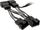 Kabllo splitter ventilatorësh Kolink PGW-AC-KOL-049, 4-pin PWM + SATA në 4x 4-pin, 0.35m, e zezë