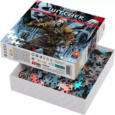Puzzle Good Loot The Witcher House of Glass, 1000 copë, 48 x 68 cm, shumëngjyrësh