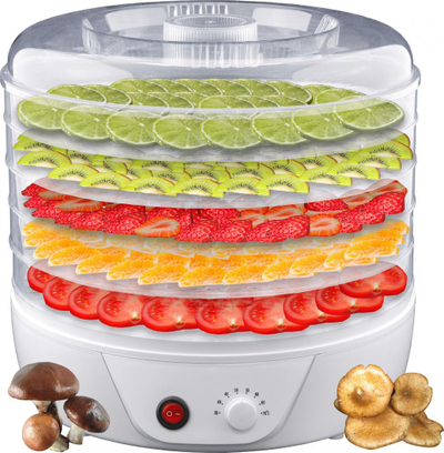 Tharëse kërpudhash dhe frutash Concept LXSR001, 250 W, e bardhë