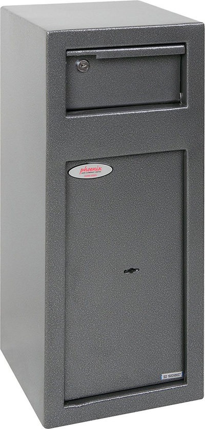 Касафортa Phoenix Safe Deposit SS0992K, заклучување со клуч, 17kg, сива