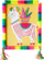 Set kreativ Knutsel Lama Junior, 60 copë, 23cm, rozë