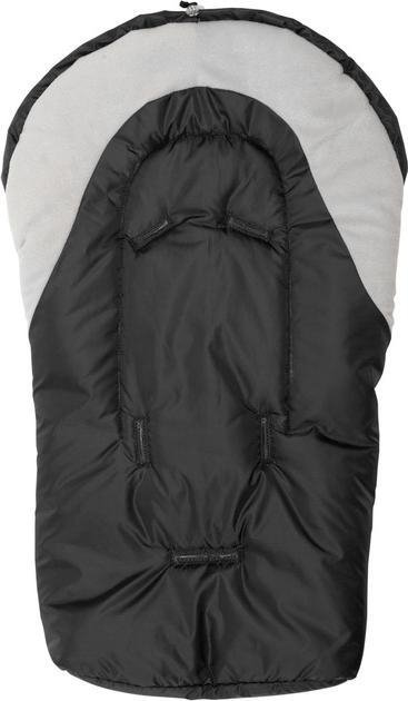 Qese gjumi për sedilje makine Sensillo, fleece, 75 x 36 cm, zi gri
