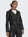 Xhaketë për femra Jacqueline de Yong Jdyetta Leatherette Jacket, e zezë