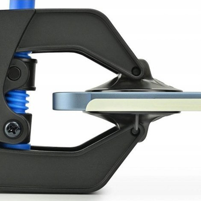 Mjet për me hap telefonin iFixit Anti Clamp, me kupa thithse, rregullim me vidë, i zi