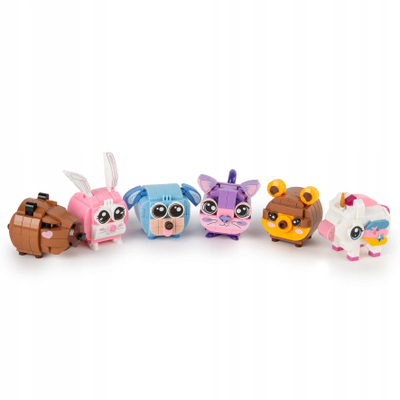Konstruktor blloqe Kidea Snapets Rabbit, 75 pjesë, me kuti, shumëngjyrëshe