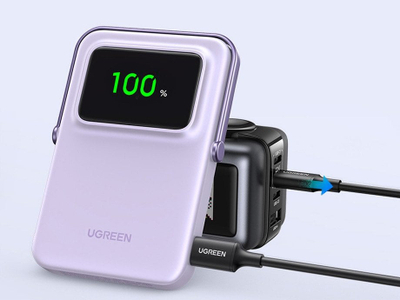 Power bank magnetik Ugreen Mag, 5000mAh, pa kabllo, lejla