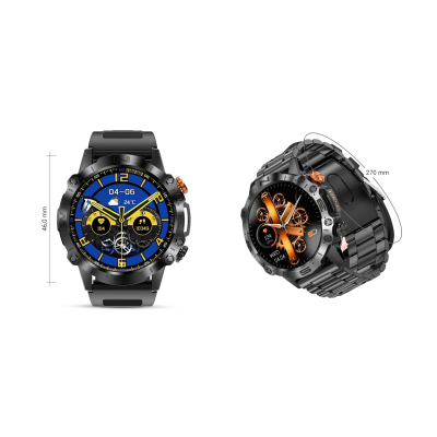 Smartwatch Mski Gravity GT20-1, ekran 1.43\" AMOLED, Bluetooth, i zi