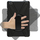 Këllëf tableti ESTUFF Austin Defender për Lenovo TAB M8 HD, mbrojtje e fortë, me rrip e qëndrues, i zi