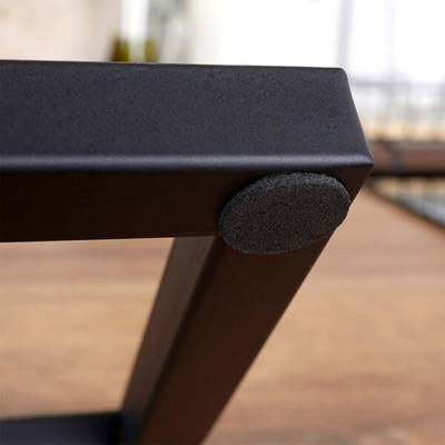 Raft vere Loft, për 6 shishe, metal, i zi