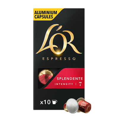 Kapsula kafe L'OR Splendente Nespresso, 10 copë