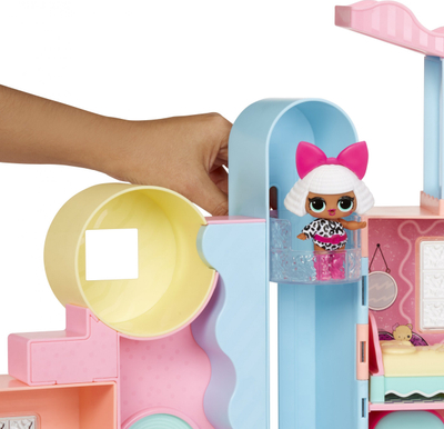 Set loje LOL Surprise Squish Sand Magic House me kukullën Diva, rërë për modelim, aksesorë surprizë, me shumë ngjyra