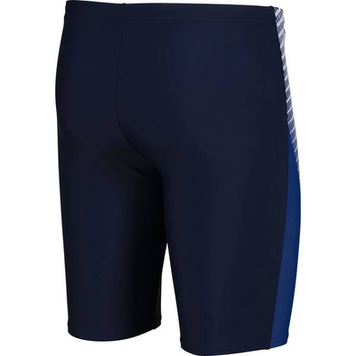 Rroba banje jammer për burra Arena Threefold, MaxFit, UPF50+, blu e errët