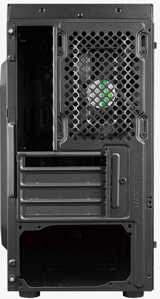 Kasë për kompjuter Aerocool Mini Bolt RGB, Micro ATX, 31.8cm, e zezë