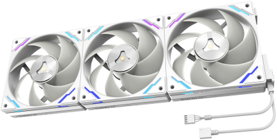 Ventilator për procesor Tcomas FC700 PRO, 120mm, 3 copë, i bardhë