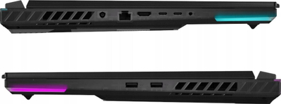 Laptop ASUS G834JY-N6038X, 18", Intel Core i9-13980HX, 32GB RAM, 2x1TB SSD, Nvidia GeForce RTX 4090