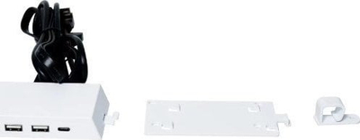 Modul USB Lian Li për O11DEX O11DERGB X, 2x USB 3.0, USB Type C, i bardhë