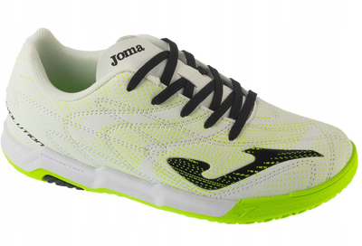 Këpucë sportive indoor Joma Evolution Jr 2502 IN, lëkurë sintetike, nr 39, të bardha