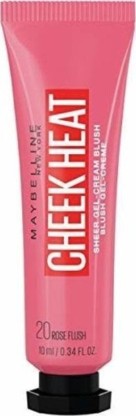 Blush xhel krem Maybelline Cheek Heat 20 Rose Flash, 8ml, rozë