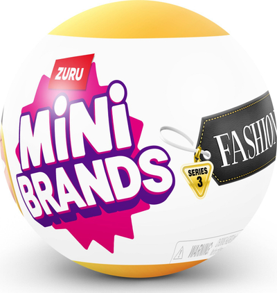 Lodër surprizë Zuru Mini Brands Fashion, figura mini, Serie 3, shumëngjyrëshe