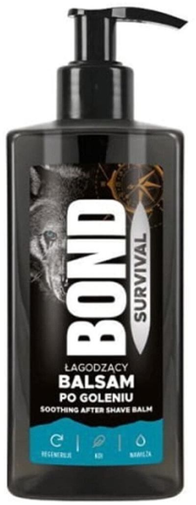 Balsam pas rrojes Bond Survival, 150 ml, për lëkurë të ndjeshme, i zi