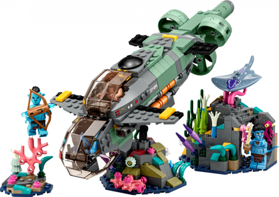 Lodër ndërtimi LEGO Avatar 75577, nëndetësja Mako, 553 copë, 9+, shumëngjyrëshe