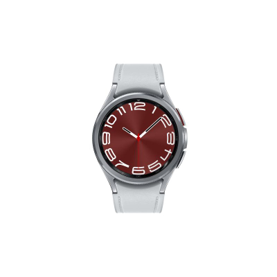 Ora smart Samsung Galaxy Watch6 Classic 43mm, me ekran me prekje, bateri 300mAh, ngjyrë argjend