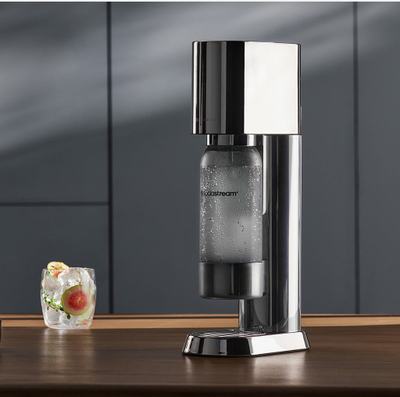 Пораскување за газирана вода Sodastream Enso, рачно, сребрена