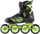 Patina inline Nils Extreme NA8660, numri 41, ABEC9, jeshile me të zezë