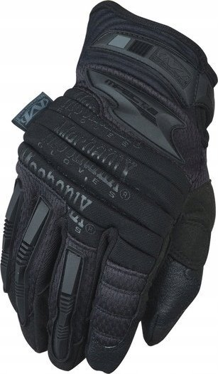 Doreza taktike Mechanix Wear M Pact, pëllëmbë lëkurë sintetike, mbyllje me shirit, të zeza