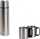 Termos Vacuum Flask Bullet, 1L, 2 gota, argjendtë