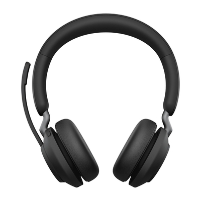 Kufje Bluetooth Jabra Evolve2 65 Stereo, USB-A, për MS Teams, ngjyrë e zezë
