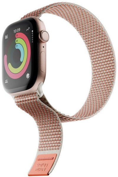 Byzylyk sportiv Apple Active Sport Loop, për Apple Watch 44 45 46 49 mm, najlon, Sand Stone