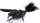 Lakuriq i zi 3D 10cm, 28g (58327)