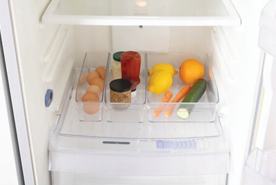 Set kuti për frigo 5FIVE Smart Fridge, 3 copë, plastike transparente