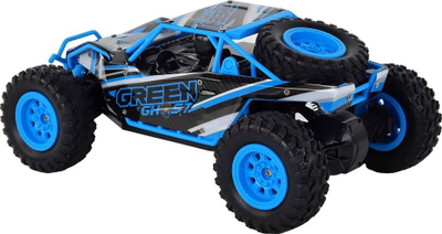 Makina me telekomandë Leantoys Green Ghost, off road, shkalla 1:24, blu