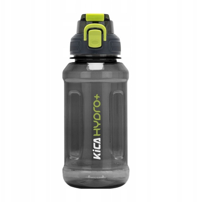Shishe sportive KiCA Hydro+, 1000 ml, e zezë