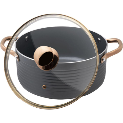 Tenxhere alumini Lamart  LT1241 CASSEROLE W/LID 24 cm ORRO