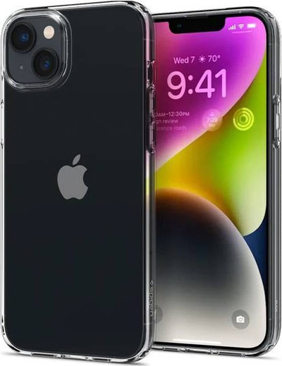 Mbulesë telefoni Spigen Liquid Crystal për iPhone 14, TPU, transparente