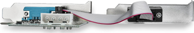 Kartë serike StarTech me 2 porta, PCI Express RS232, DB9, low profile
