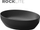 Lavaman Cersanit Larga Ellipse K677-014, 50x38 cm, mbi banak, anthracite mat