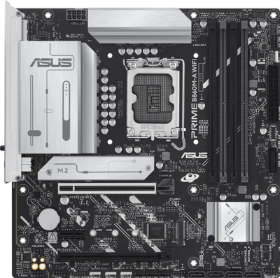 Pllakë amë ASUS PRIME B860M A WIFI, Intel B860, mATX, me WiFi