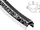 Рим за велосипед Alexrims EN24 29\", 32 дупки, Tubeless Ready, црн