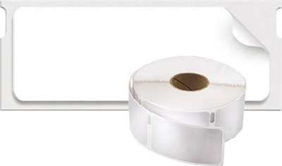 Etiketa vetëngjitëse Dymo LW Durable, 19mm x 64mm, polipropilen, të bardha
