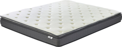 Dyshek memory foam Beliani CHARM Firm, 160 x 200 cm, i bardhë gri