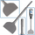 Daltë e sheshtë GEKO SDS Plus G40002, 80mm, metalike, gri